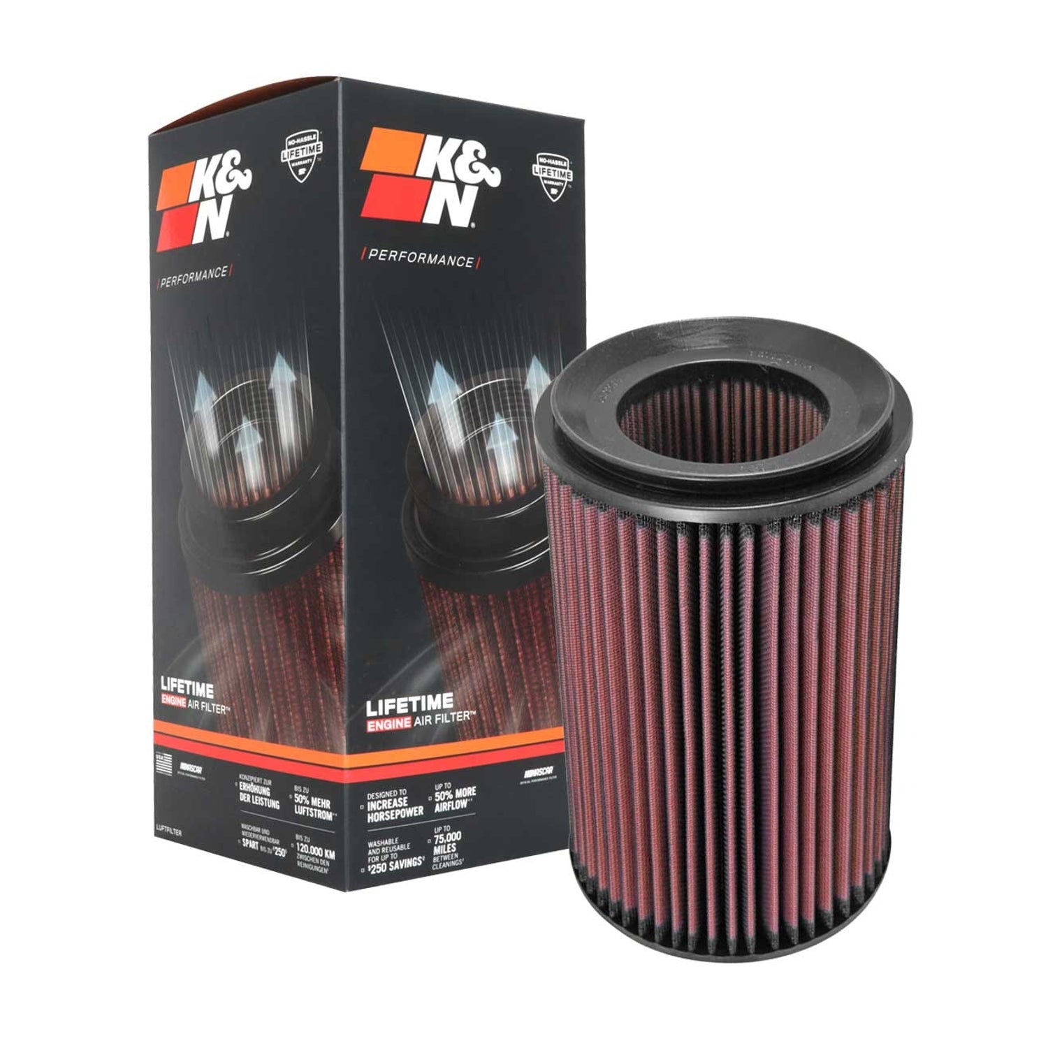 High-Flow Drop-In Replacement Air Filter <br> 2016-2017 Chevy S10