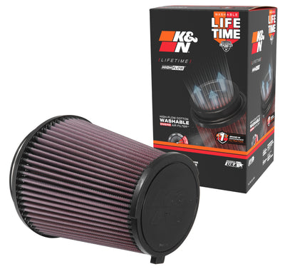 High-Flow Drop-In Replacement Air Filter <br> 15-19,21-23 Ford Mustang, 23-25 F-150