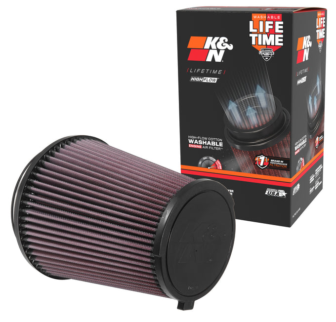 High-Flow Drop-In Replacement Air Filter <br> 15-19,21-23 Ford Mustang, 23-25 F-150