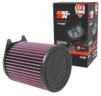 High-Flow Drop-In Replacement Air Filter <br> 14-19 Mercedes-Benz GLA45 AMG CLA45 AMG, 14-18 A45 AMG