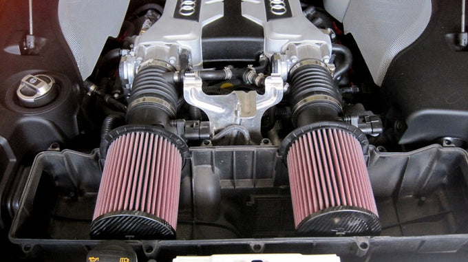 High-Flow Drop-In Replacement Air Filter <br> 2008-2012,2014-2015 Audi R8