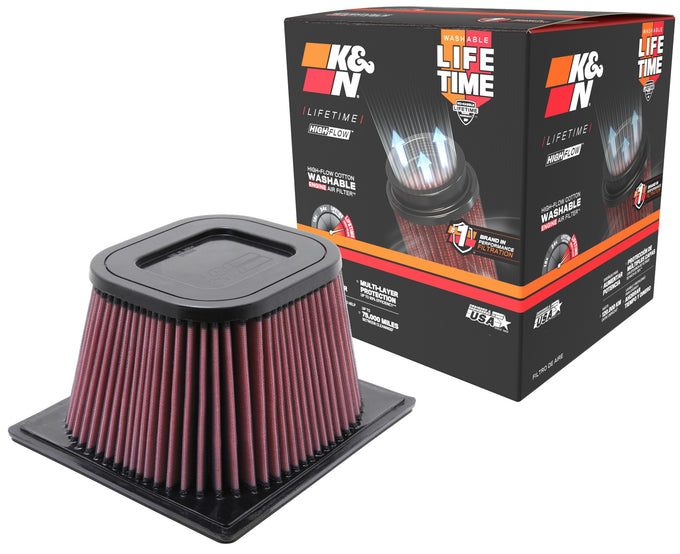 High-Flow Drop-In Replacement Air Filter <br> 03-08 Dodge Ram 3500, 03-09 2500