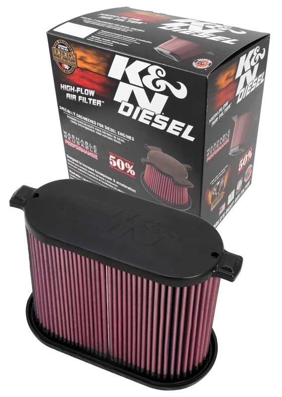 High-Flow Drop-In Replacement Air Filter <br> 2008-2010 Ford F-250-F-550 Super Duty