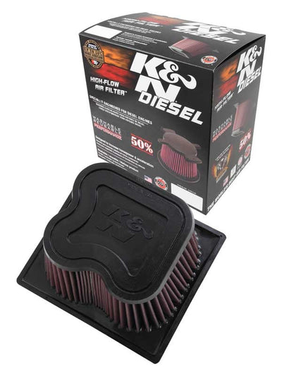High-Flow Drop-In Replacement Air Filter <br> 10-12 Ram 2500 3500 4500 5500