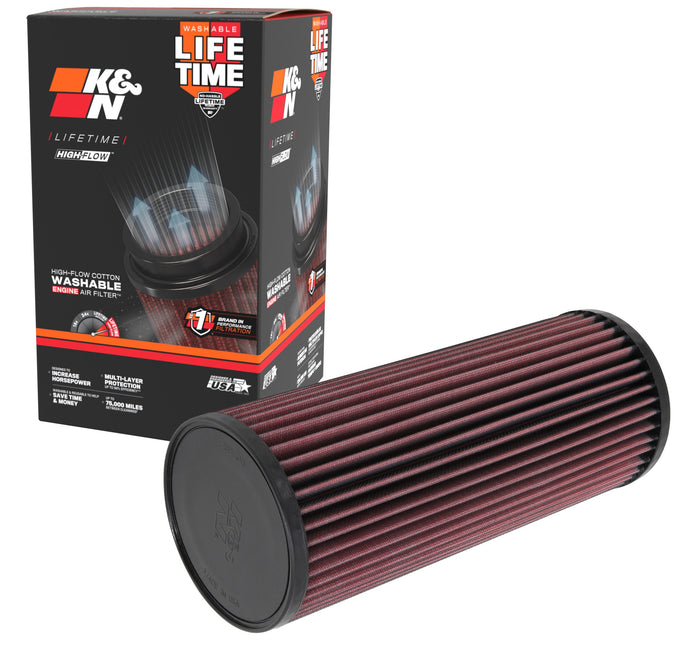 High-Flow Drop-In Replacement Air Filter <br> 01-07,14 GMC Savana 1500, 01-07 2500 3500