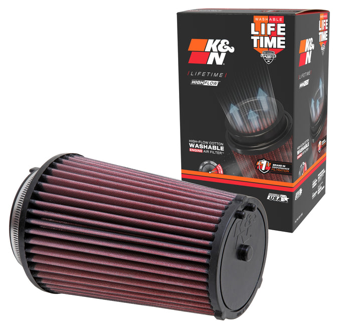 High-Flow Drop-In Replacement Air Filter <br> 2008-2009 Ford Mustang