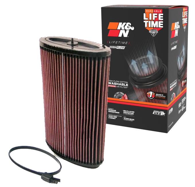 High-Flow Drop-In Replacement Air Filter <br> 04-12 Porsche Boxster, 06-12 Cayman