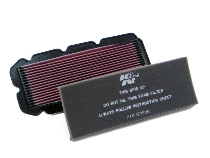 High-Flow Replacement Air Filter <br> 97-03 Honda GL1500C/CD Valkyrie, 97-00 GL1500CT Valkyrie Tour