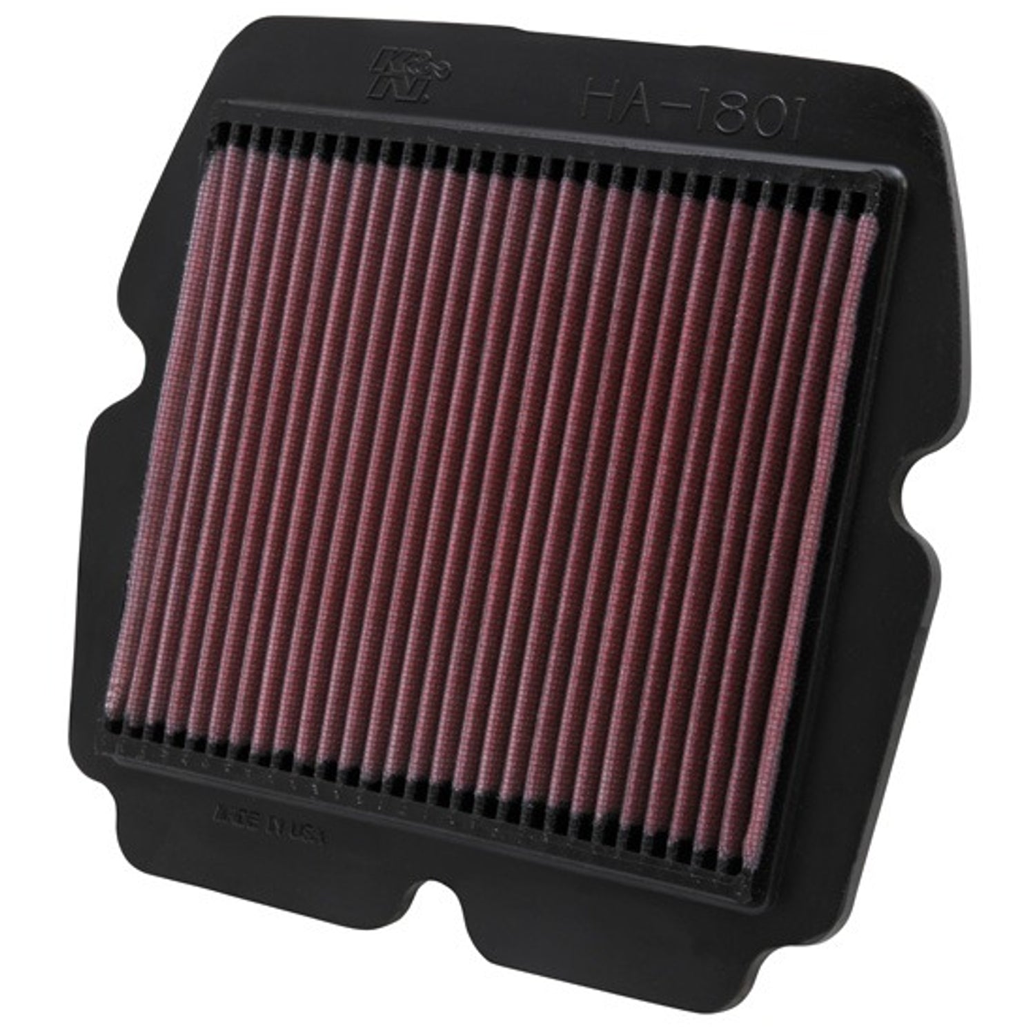 High-Flow Replacement Air Filter <br> 07-10,12-16 Honda GL1800 Gold Wing Airbag