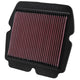 High-Flow Replacement Air Filter <br> 07-10,12-16 Honda GL1800 Gold Wing Airbag