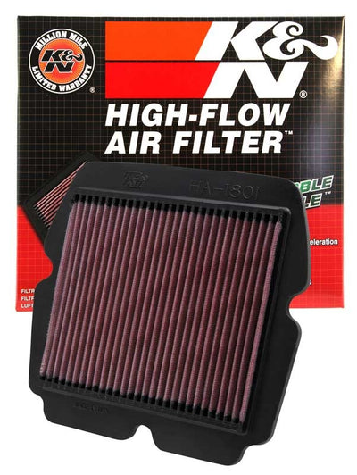 High-Flow Replacement Air Filter <br> 07-10,12-16 Honda GL1800 Gold Wing Airbag