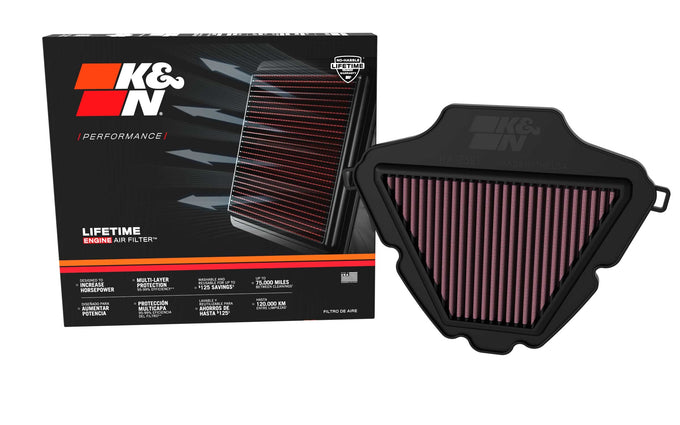 High-Flow Replacement Air Filter <br> 21-24 Honda NC750X DCT, 21-22 NC750X