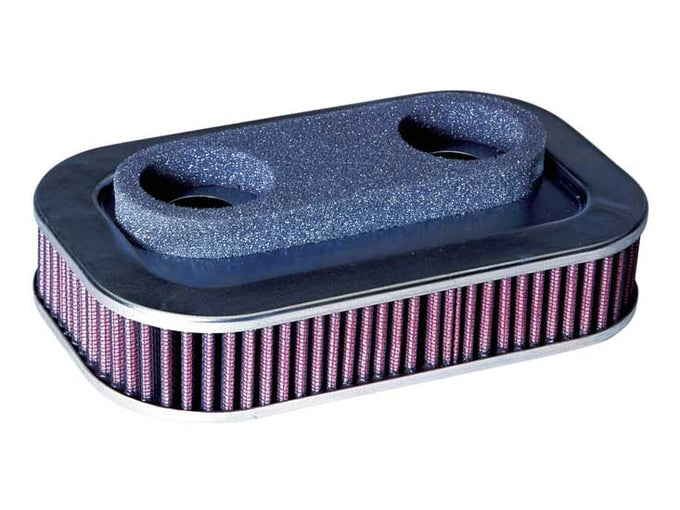 High-Flow Replacement Air Filter <br> Please check the compatibility chart for details