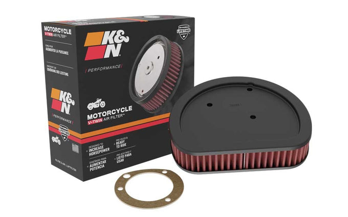 High-Flow Replacement Air Filter <br> Please check the compatibility chart for details