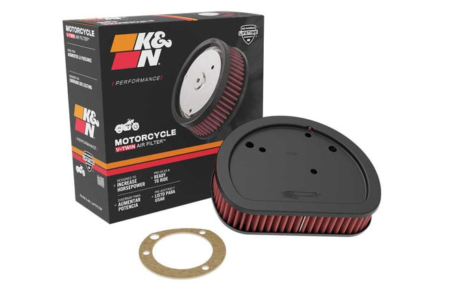 High-Flow Replacement Air Filter <br> Please check the compatibility chart for details