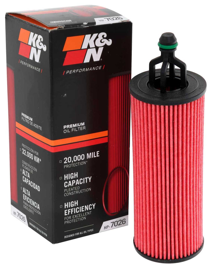 Replacement Oil Filter <br> 14-21 Jeep Grand Cherokee Wrangler Cherokee, Dodge Durango