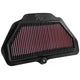 High-Flow Replacement Air Filter <br> Please check the compatibility chart for details