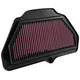 High-Flow Replacement Air Filter <br> Please check the compatibility chart for details