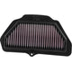High-Flow Replacement Air Filter <br> Please check the compatibility chart for details