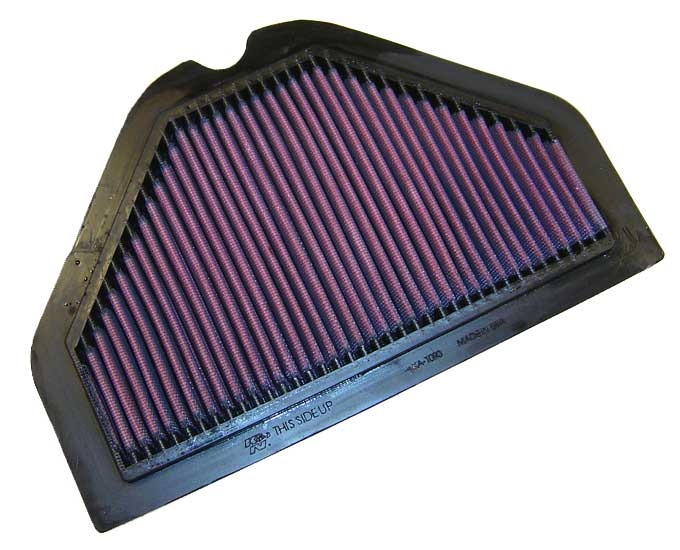 High-Flow Replacement Air Filter <br> 93-01 Kawasaki ZX1100 Ninja ZX-11, 02-05 ZZR1200
