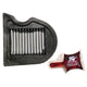 High-Flow Replacement Air Filter <br> 02-20 Kawasaki KLX110 DR-Z110 LX110L