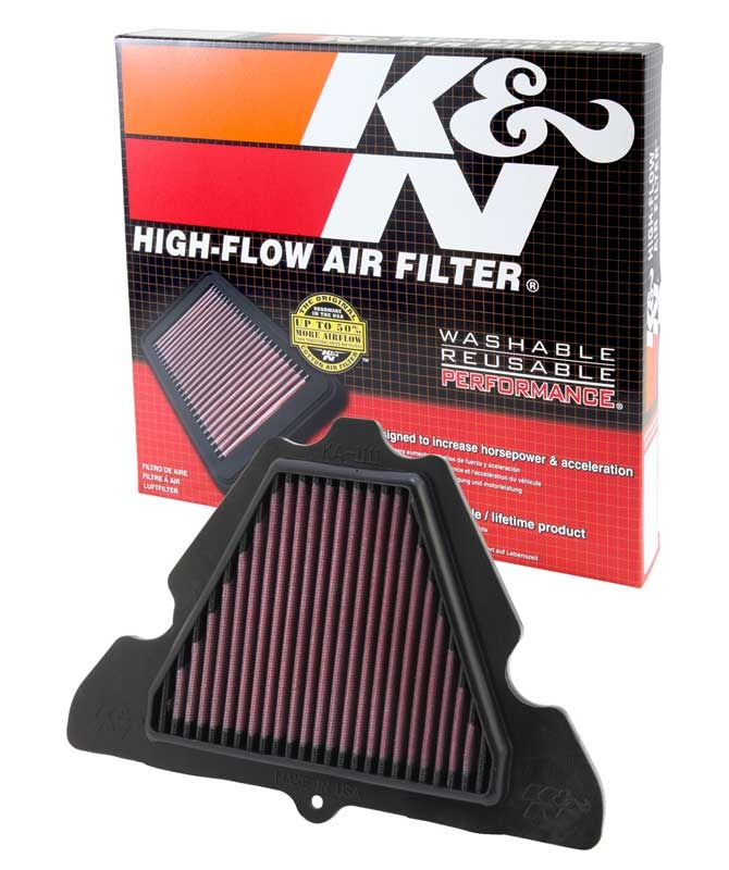 High-Flow Replacement Air Filter <br> 11-13 Kawasaki Z1000 ZX1000 Ninja 1000 Versys LT