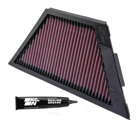 High-Flow Replacement Air Filter <br> 08-14 Kawasaki ZG1400 Concours ABS Concours