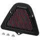 High-Flow Replacement Air Filter <br> Please check the compatibility chart for details