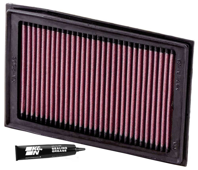 High-Flow Replacement Air Filter <br> 08-12 Kawasaki EX250F Ninja 250R,15-16 EX300 Ninja 300 ABS ES