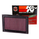High-Flow Replacement Air Filter <br> 08-12 Kawasaki EX250F Ninja 250R,15-16 EX300 Ninja 300 ABS ES