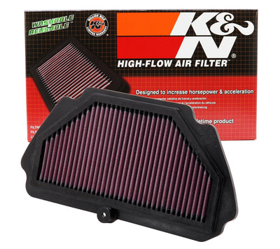 High-Flow Replacement Air Filter <br> Please check the compatibility chart for details