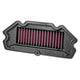 High-Flow Replacement Air Filter <br> 12-16 Kawasaki EX650 Ninja 650, 13-16 EX650 Ninja 650 ABS