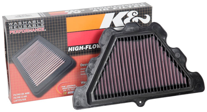 High-Flow Replacement Air Filter <br> Please check the compatibility chart for details