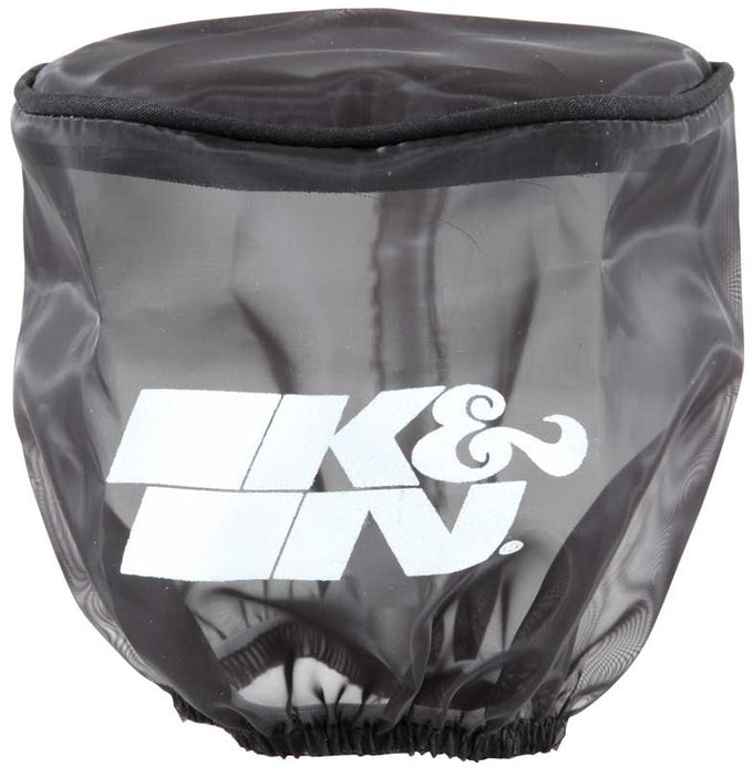Black Drycharger Round Straight Air Filter Wrap <br> Universal Fit