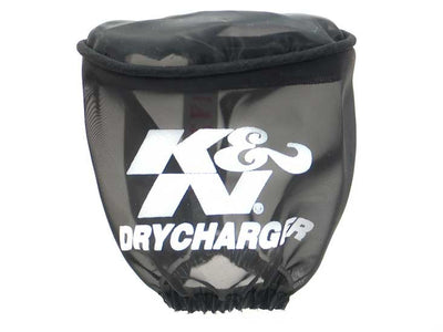 Drycharger Air Filter Wrap Oval Straight Black <br> Universal Fit