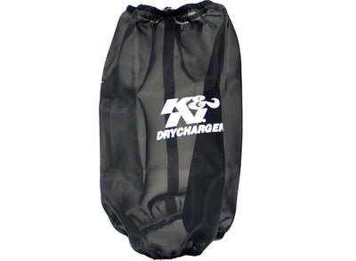 Round Tapered Black Drycharger Air Filter Wrap <br> Universal Fit