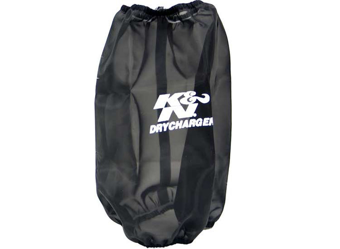 Round Tapered Black Drycharger Air Filter Wrap <br> Universal Fit