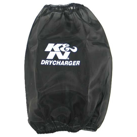 Round Tapered Drycharger Air Filter Wrap-Black <br> Universal Fit