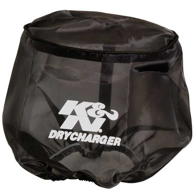 Drycharger Round Tapered Black Filter Wrap <br> Universal Fit
