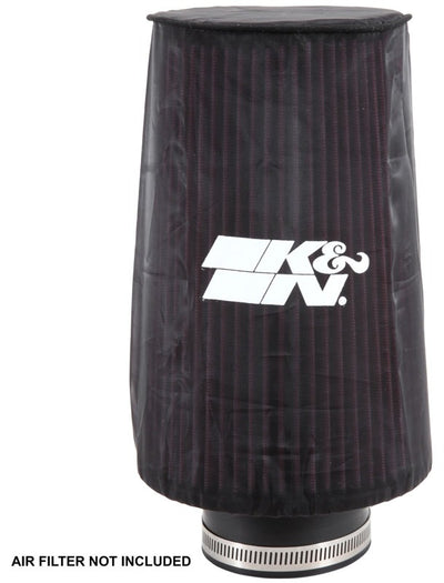 Round Tapered Filter Wrap - Black <br> Universal Fit