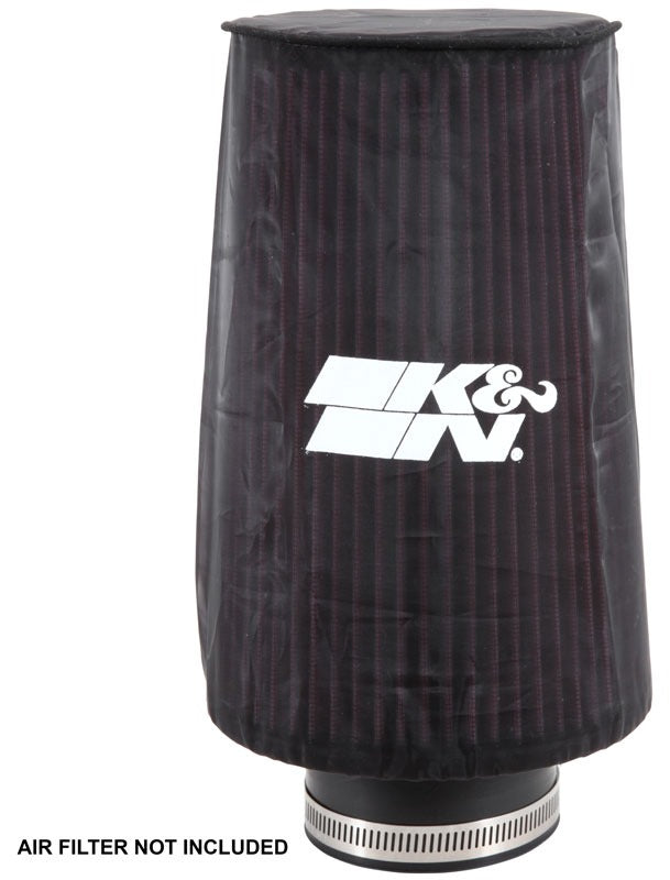 Round Tapered Filter Wrap - Black <br> Universal Fit