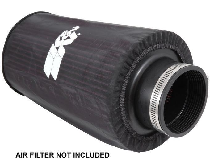 Round Tapered Filter Wrap - Black <br> Universal Fit