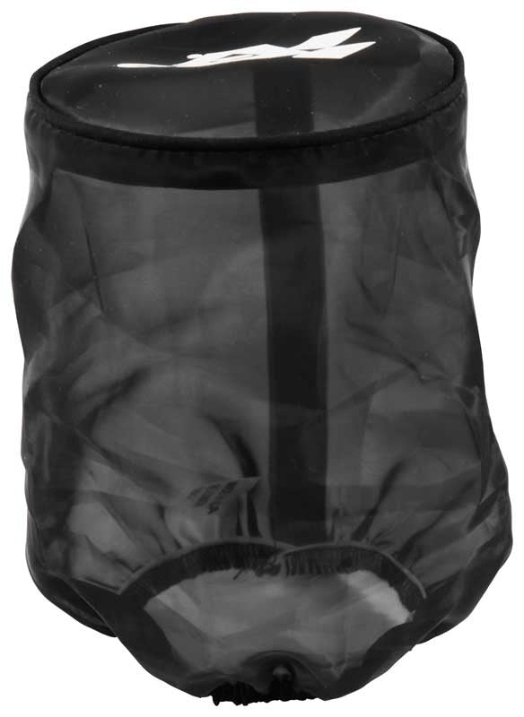 Black Drycharger Rectangle Straight Air Filter Wrap <br> Universal Fit
