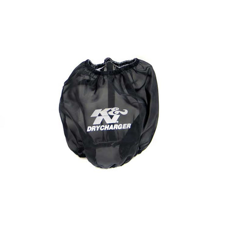 Black Drycharger Round Tapered Air Filter Wrap <br> Universal Fit