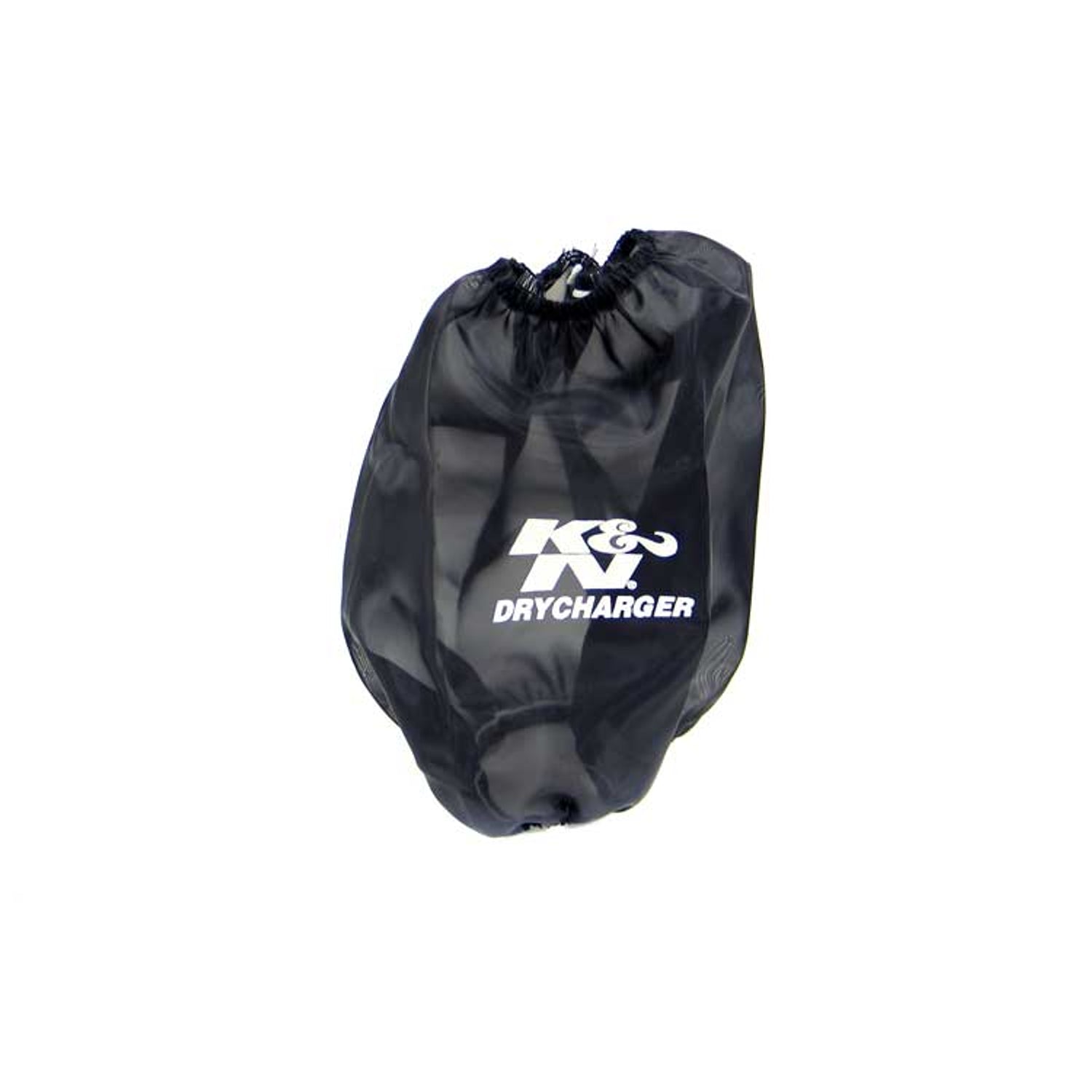 Black Drycharger Round Tapered Air Filter Wrap <br> Universal Fit