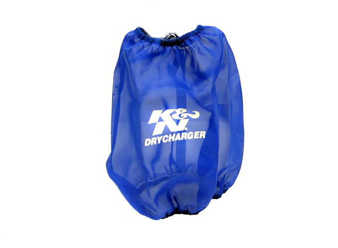 Blue Drycharger Round Tapered Air Filter Wrap <br> Universal Fit