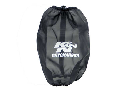 Drycharger Round Tapered Black Filter Wrap <br> Universal Fit