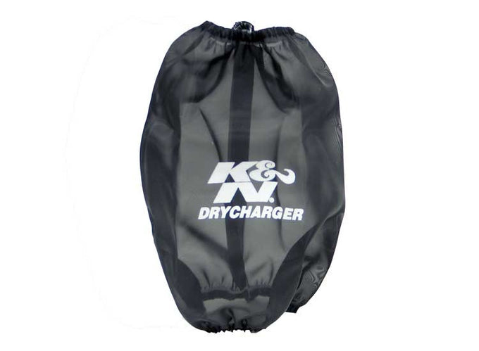 Drycharger Round Tapered Black Filter Wrap <br> Universal Fit