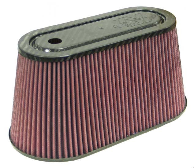 Universal Air Filter - Carbon Fiber Top and Base <br> Universal Fit