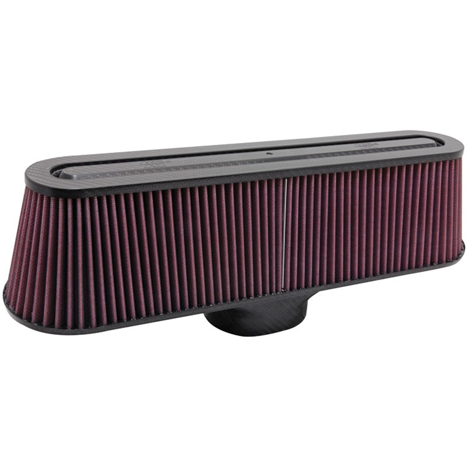Universal Air Filter - Carbon Fiber Top and Base <br> Universal Fit